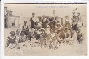 ITALIEN , FRIAUL , FOTOKARTE GRADO , BADEMODEN , ca1918 Q - Picture 1 of 2