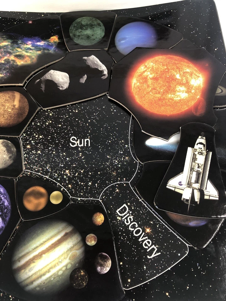 Magnetic Space Puzzle Planet Milky way includes poster by Nova design - Image 1 of 4