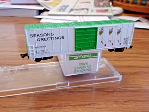 Bev-Bel b 10026 N-scale Season Greetings Boxcar #1992 - Picture 1 of 2