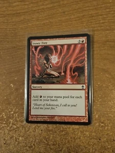 MAGIC THE GATHERING SAVIORS OF KAMIGAWA INNER FIRE LIGHTLY PLAYED - Picture 1 of 2