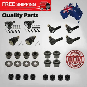 Tie Rod Ball Joint Upper Lower Control Arm Bushes Repair Kit for Holden HQ HJ HX - Picture 1 of 2
