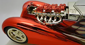 Hot Rod Classic Custom Built Concept 1 Model 12 Race Car 24 18 - Picture 1 of 12
