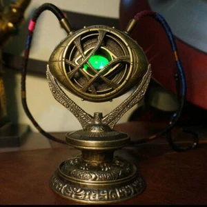 In Stock Doctor Strange 1:1 Eye Of Agamotto With Stand Full Metal Led Light New - Picture 1 of 11
