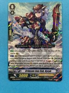 Cardfight!! Vanguard Crimson Lion Cub, Kyrph BT06/035EN R - Picture 1 of 3