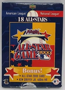 Juego completo de 20 cartas Upper Deck All-Stars 2000 Ken Griffey Jr sin sellar - Imagen 1 de 2