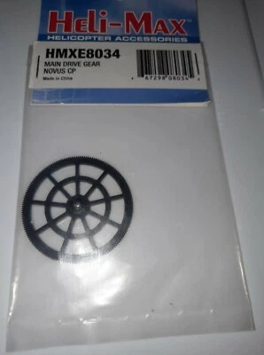 HMXE8034 HELIMAX MAIN DRIVE GEAR NOVUS CP & HMXE8440 Tail Rotor Blade - Image 1 of 4