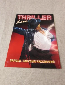 Michael Jackson 'Thriller Live' Official Souvenir Theatre Programme - Picture 1 of 6