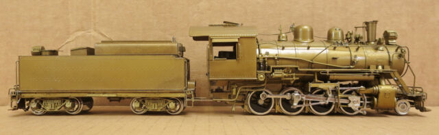 HO Brass Model Train - Hallmark Models Colorado Midland Pikes Peak 2-8-0