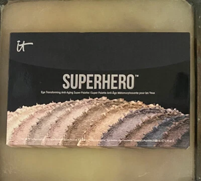 NIB It Cosmetics Superhero Eye Transforming Anti-Aging Super Eyeshadow Palette - Image 1 of 4
