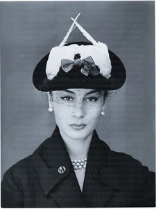Foto di moda originale per Jacques F. Fath & Co., 1955/56 - Foto 1 di 3