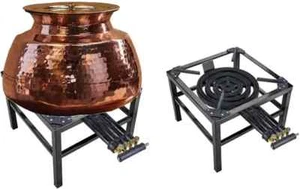 20.8KW 4 KEY HEAVY DUTY CAST IRON LPG GAS RING COOKER BURNER CATERING OUTDOOR - Picture 1 of 12