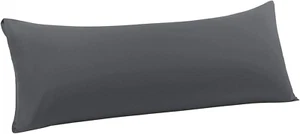 Body Pillow Case, 110 GSM Brushed Microfiber Pillowcases Envelope Closure, Soft - Picture 1 of 12