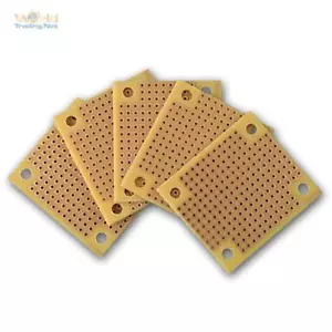 Mini Lötplatine 5er Pack, 45x39mm, Lochraster Platine, Punktrasterplatine Kupfer - Bild 1 von 5