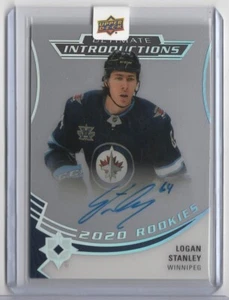 2020-21 Ultimate Introductions Auto Logan Stanley RC #UI-51 Jets - Picture 1 of 1
