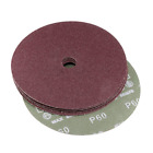 7-Inch X 7/8-Inch Aluminum Oxide Resin Fiber Discs, Center Hole 60 Grit Sanding