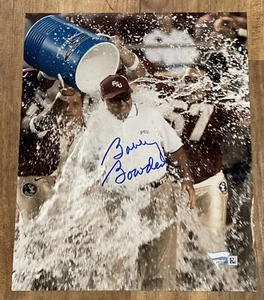 BOBBY BOWDEN SIGNED 8x10 PHOTO FSU 2x National Champion Fanatics Authentic - Picture 1 of 2