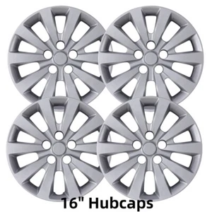 4 Pack 16" Hubcaps Wheel Cover For 2013-2019 Nissan Sentra 2011-2017 Nissan Leaf - Picture 1 of 8