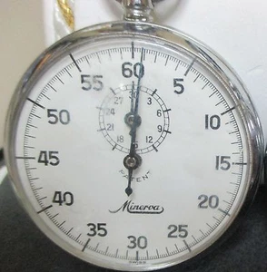 MINERVA STOP WATCH SWISS MOVEMENT - Picture 1 of 10