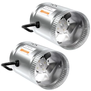 4 Inch 100 CFM Inline Duct Fan Exhaust Booster for HVAC Ventilation in Grow Tent - Picture 1 of 7