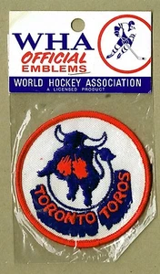 TORONTO TOROS WHA WORLD HOCKEY ASSOCIATION PATCH - Foto 1 di 1