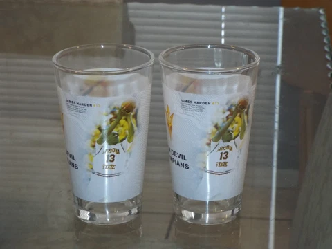 (3) Arizona State Sun Devils Olympian James Harden & Joe Caldwell Glass Cover