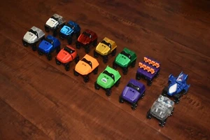 K'NEX Micro Roller Coaster Cars Ampia Selezione Blu Arancione Rosso Oro Argento KNEX - Foto 1 di 42