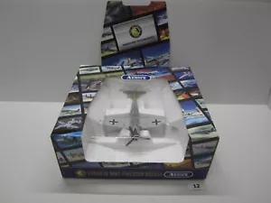 FRANKLIN MINT ARMOUR DIECAST BF-109 MESSERSCHMITT B11B633 Luftwaffe Hartmann 12 - Picture 1 of 9