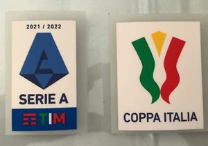 STILSCREEN TOPPA SERIE A TIM CUP COPPA ITALIA LEGA CALCIO 2021-2022 BADGE PATCH - Picture 1 of 5