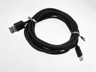 Cable de carga rápida cargador micro USB de 10 pies para teléfono Samsung Android de nailon Foto 1 de 4