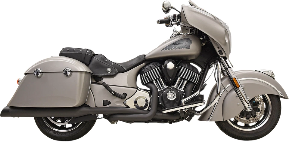 Escape doble Bassani 2-2 Slash Cut True 2014-2019 Indian Chieftain Roadmaster Foto 1 de 3