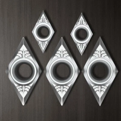 CNC Carbide Tips Inserts Blade Cutter Lathe Turning Tool For aluminium - Image 1 of 4