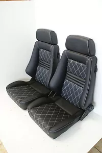 RECARO SPECIALIST S SITZE FAHRER UND BEIFAHRER LEDER NEU BEZOGEN - Bild 1 von 5