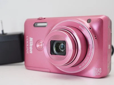 Nikon COOLPIX S6900 pink 16.0MP 12x Zoom Digital Camera J163 #Black Friday SALE - Image 1 of 4