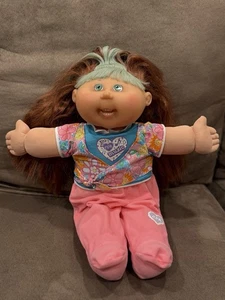 2007 Play Along Cabbage Patch Kids Magic Glows Surprise 16" Red Green Hair Music - Picture 1 of 22