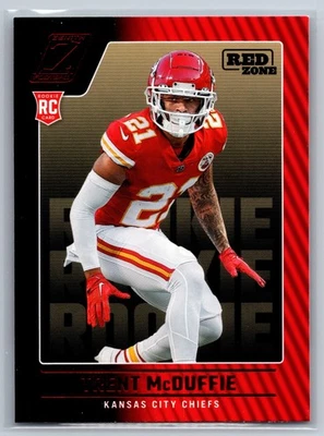 2022 Zenith #144 Trent McDuffie RC Red Zone - Image 1 of 2