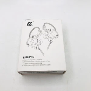 Linsoul KZ ZS10 Pro 4BA+1DD 5 Driver In-Ear Stainless Steel IEM Earphones w/ Mic - Bild 1 von 5