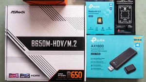 ASRock B650M - HDV/M.2 Sockel AM5 + WLAN + Bluetooth - Bild 1 von 8