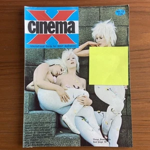 Vintage Cinema X Magazine Volume.1 No.12. Vgc - Picture 1 of 3