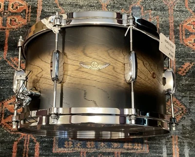 TAMA Star Walnut TWS148A-SBJ 8x14" Snare Drum In Satin Black Japanese Sen Burst - Image 1 of 4