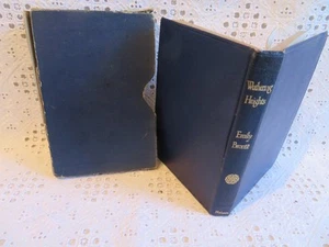 Wuthering Heights Emily Brontë HB Nelson Classics c 1930s Faux Leather Gilt Dec - Picture 1 of 10