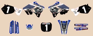 EQUIPO OFICIAL YAMAHA OF TROY GRAPHICS 05-14 YZ125/250 2000 - Imagen 1 de 1