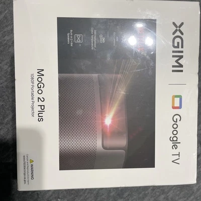 XGIMI Google TV MoGo 2 Plus 1080P Portable Projector 400 ISO Lumens NEW SEALED - Image 1 of 3