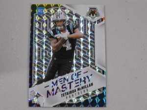 2025 Panini Mosaic Men of Mastery Silver Mosaic Prizm #19 Tetairoa McMillan RC - Picture 1 of 2