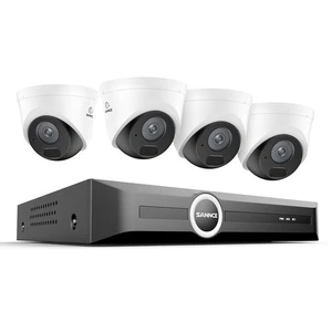 2K 3MP PoE Security System, 8CH 6MP Surveillance NVR with 4PCS 3MP HD Weather... - Picture 1 of 9