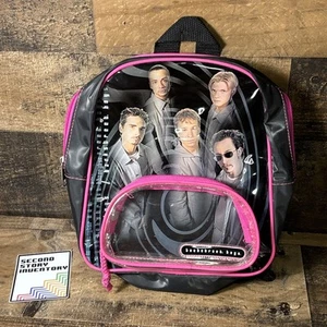 Vintage Backstreet Boys Winterland Mini Vinyl Backpack 2000 Collectible - Picture 1 of 6