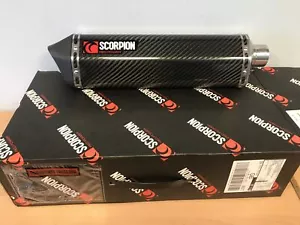 Scarico Scorpion 'Serket' slip-on in fibra di carbonio. Honda CBF-600: 2008-2014 - Foto 1 di 1