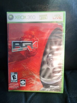 PGR 4 Project Gotham Racing 4 (Xbox 360) New, sealed game - Image 1 of 4