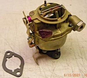 Carburador de un solo chorro Delco Rochester mod.# 21-330 '63 Chev 6 cilindros. (artículo # 678) - Imagen 1 de 8