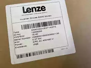 Lenze E84DGDVB37142PS 8400 MotecDrive Unit 3/PE AC 0,37kw 400/480V OVP - Bild 1 von 1
