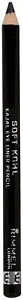 Rimmel London Soft Kohl Kajal Eyeliner Pencil, Blendable, 061, Jet Black, 0.04oz - Picture 1 of 4